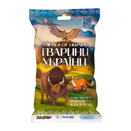 Стретч-іграшка у вигляді тварини – Тварини України